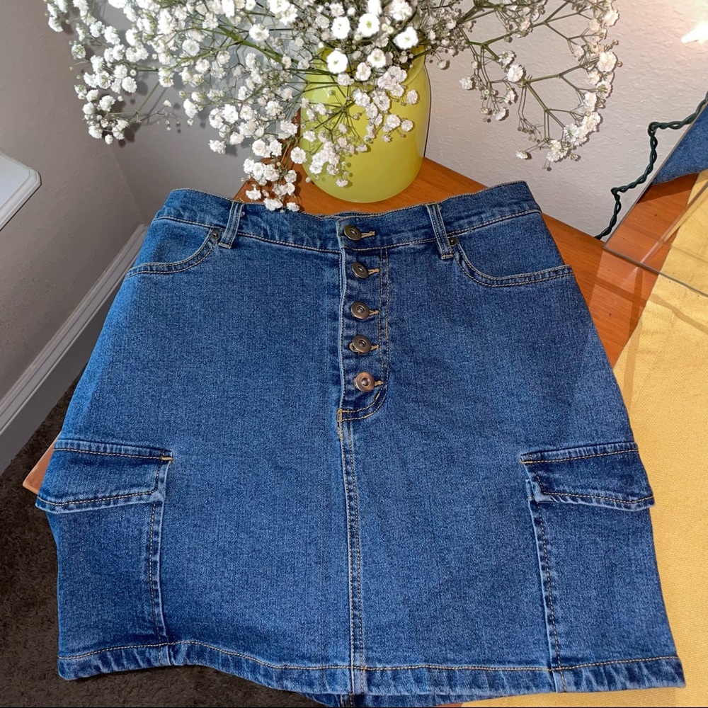Jean Skirt